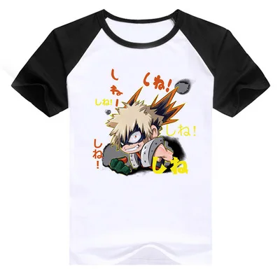 Boku No Hero Academy химико Тога Todoroki Shoto izku Косплей Костюм японского аниме мой герой Academy 3D принт мультфильм футболка