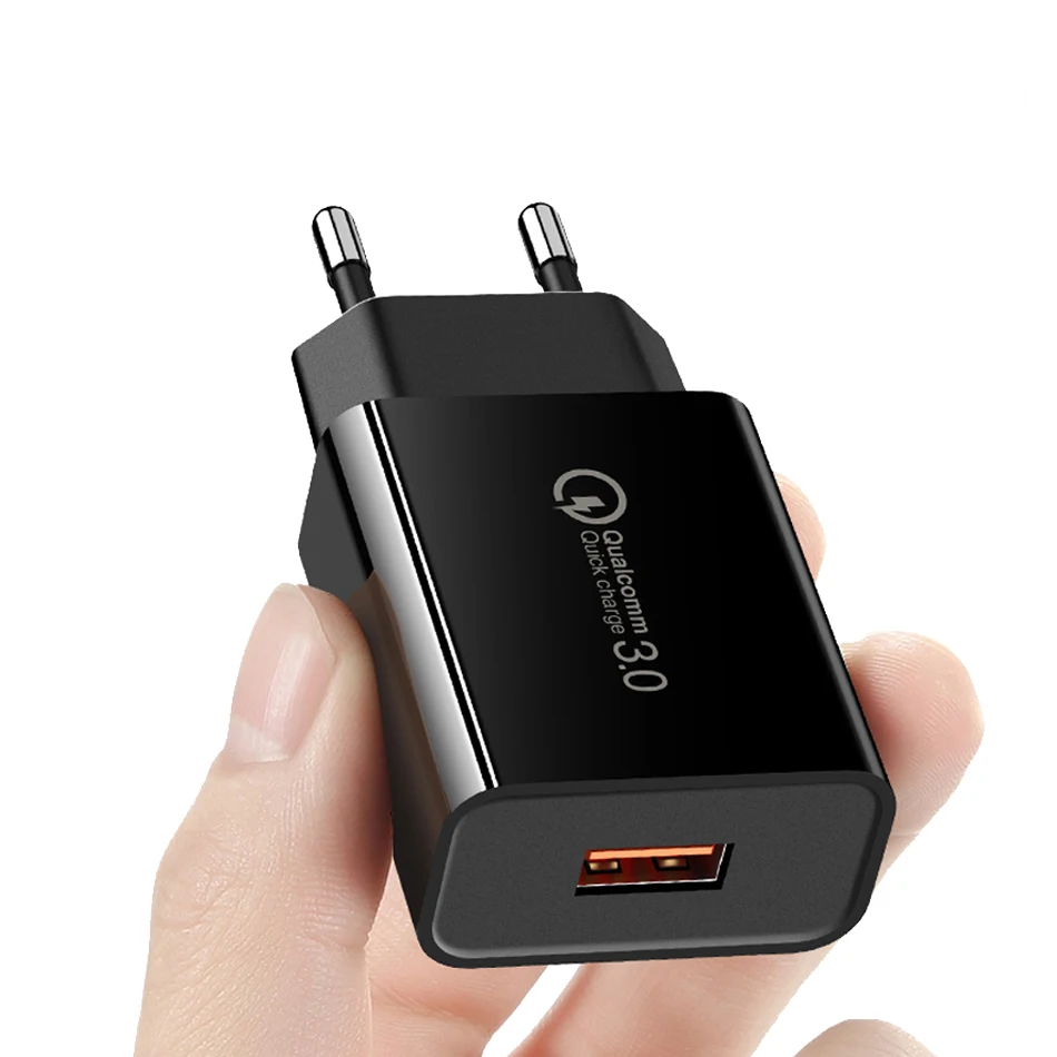 18 Вт Быстрая зарядка 3 0 USB быстрая настенная для мобильного телефона адаптер iPhone