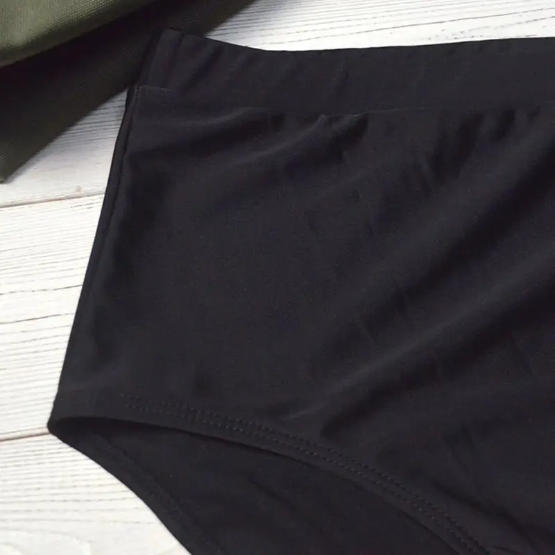 Женский сексуальный комплект бикини из двух предметов с v образным вырезом