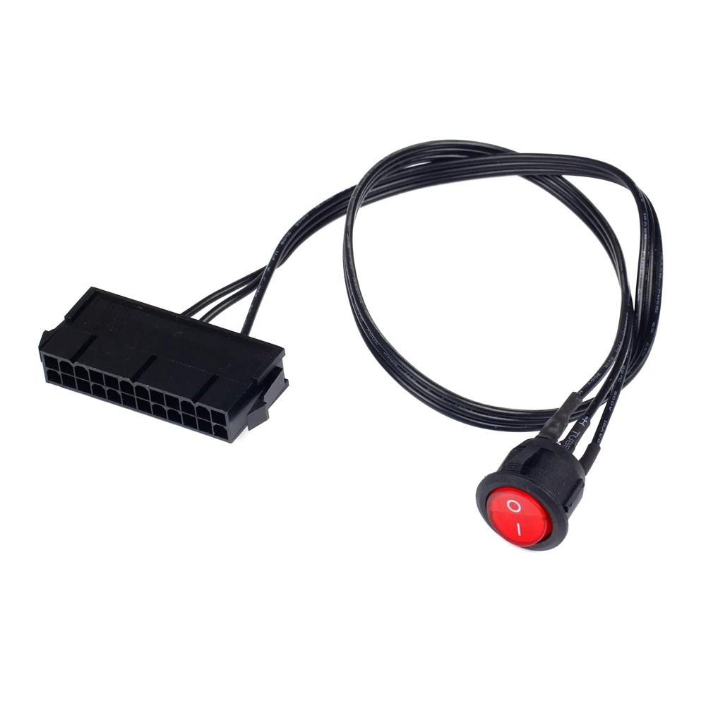 Baaqii 24 контактный разъем ATX PSU Питание стартер тестер запуска джемпер на