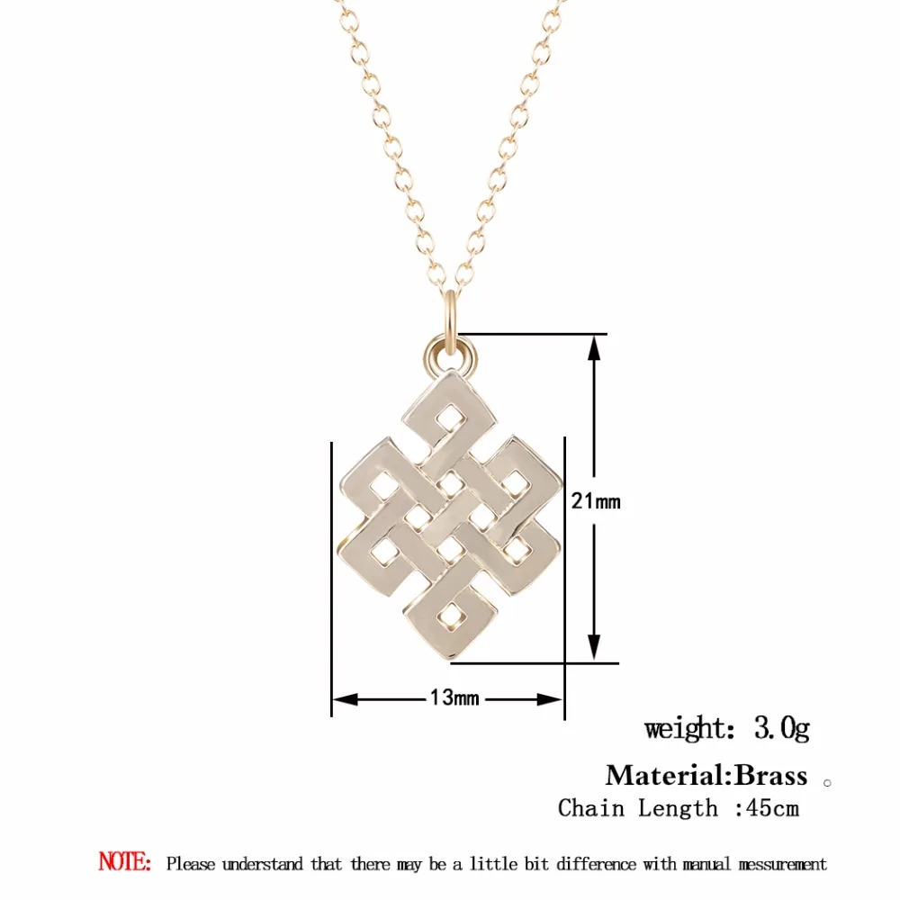 Подвеска с узлом 10 шт.|collier infinity|pendant necklacechain choker |