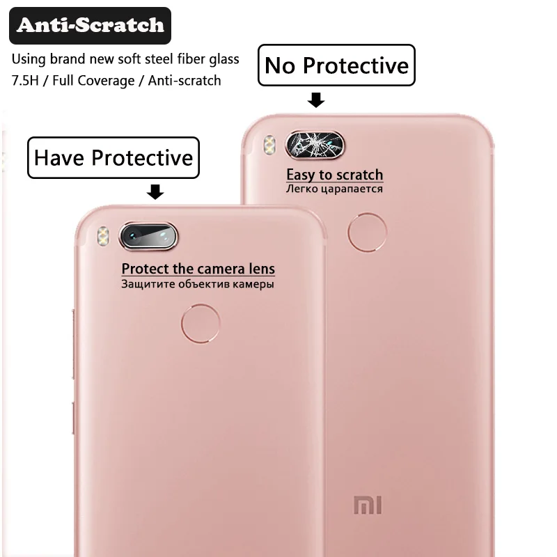 Закаленное стекло для задней камеры Xiaomi PocoPhone F1 Защитная пленка объектива Mi A2 Lite/Mi