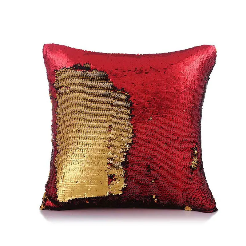 GIANTEX DIY Two Tone Блеск Блестки Площадь Диван Чехлы Декоративные Наволочки Home Decor Бросьте Чехол 40x40 см U1212