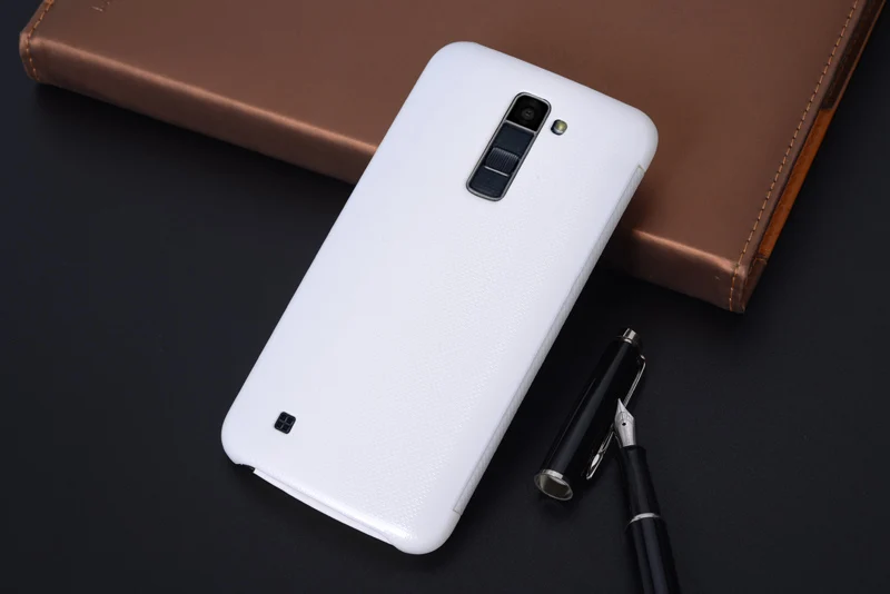 Asuwish Флип кожаный чехол для LG K10 LTE K 10 LGK10 K102016 K10LTE K420N K430 K430DS F670 смартфон Чехол s