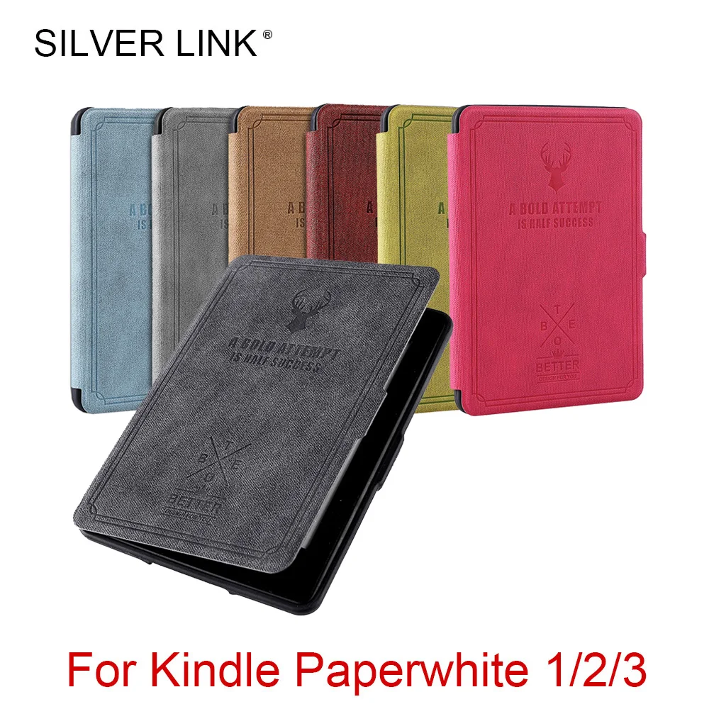 Силиконовый чехол с принтом оленя для Amazon Kindle Auto Sleep/Wakeup Heats Disspate Soft Shell|Чехлы