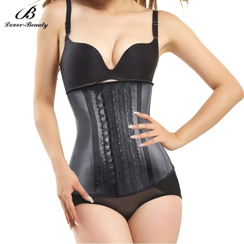 Lover Красота латекс талии тренер мощный Curve Shaper Корсет Сталь костей талии Cincher похудения тела Шейперы Корректирующее белье-c