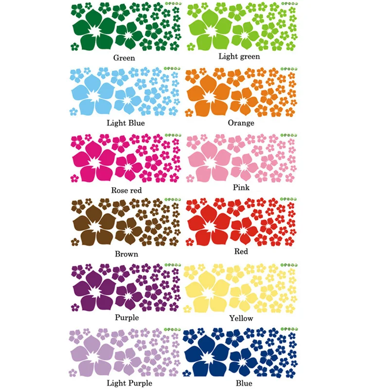 Креативная разноцветная Наклейка на стену с цветами фон для дивана телевизора