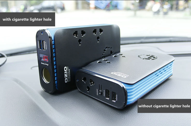 1 шт многофункциональный автомобильный инвертор DC 12V до 220V AC Автомобильное