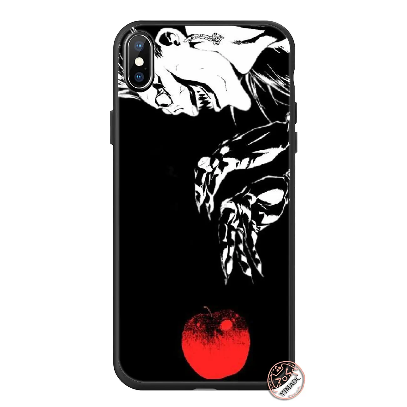 11 YIMAOC Death Note Рюк Кира Мягкий силиконовый чехол для телефона для iPhone 11 Pro XS Max XR X 6 6S 7 8 Plus 5 5S SE 10 TPU черный чехол - Цвет: 11