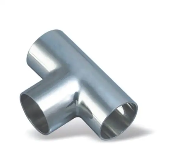 Free shipping Tri Clamp 3 Way Tee Stainless Steel 304 Sanitary Ferrule Connector Pipe Fitting Food pass health | Обустройство дома
