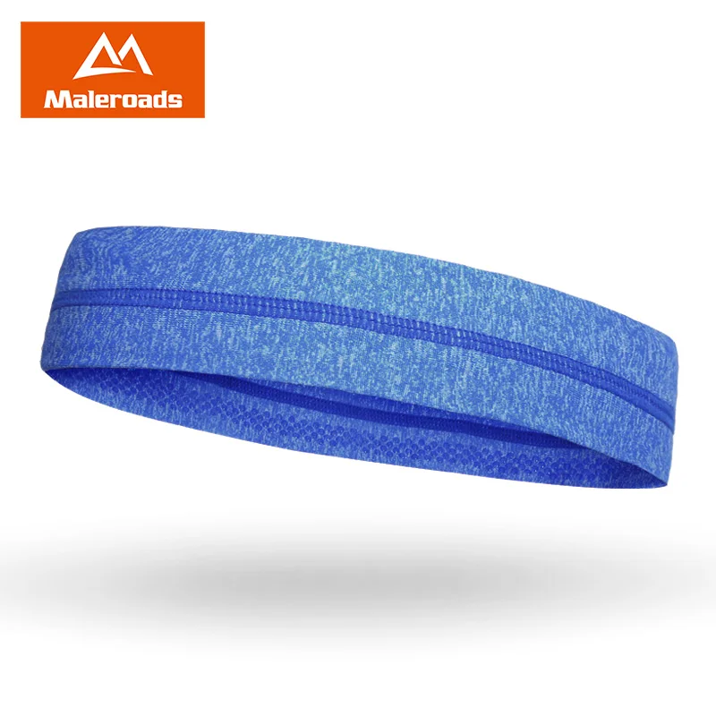 Повязка на голову Maleroads для мужчин и женщин Нескользящая силиконовая спортивная