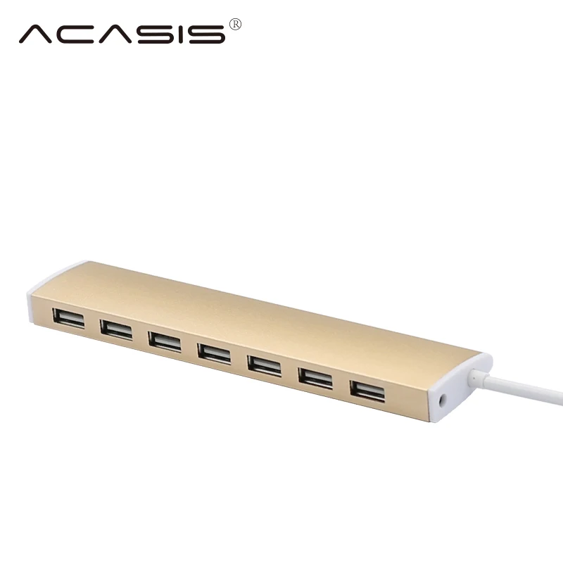 Новый высокоскоростной порт able 7 USB 2 0 мультиконцентратор разветвитель внешний
