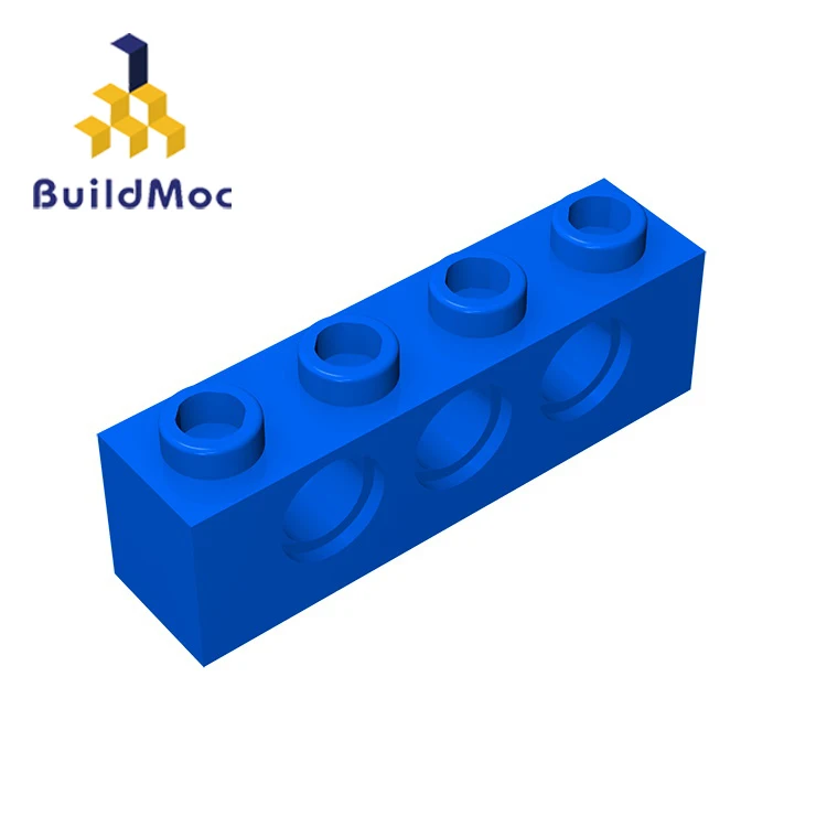BuildMOC совместимые сборы частицы 3701 1x4 для строительных блоков детали сделай сам