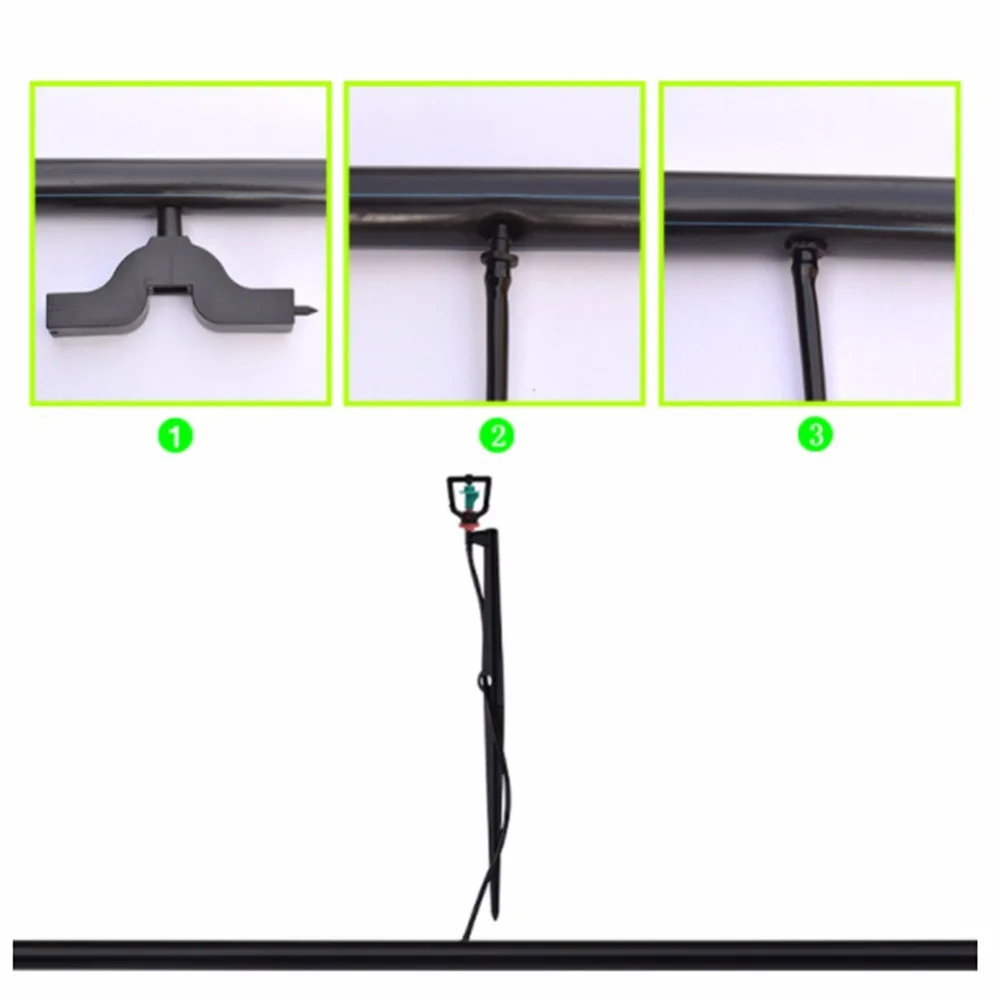 Держатель длиной 45 см для 6 мм микро-сопла сельского хозяйства полива сада