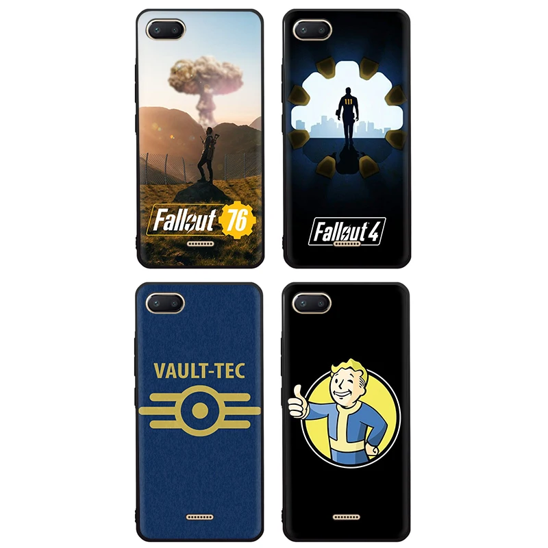 Fallout Silicone phone case for Xiaomi Redmi 4A 4X 5 6 A Plus Pro 7 GO Note 8 7A K20 | Мобильные телефоны и аксессуары