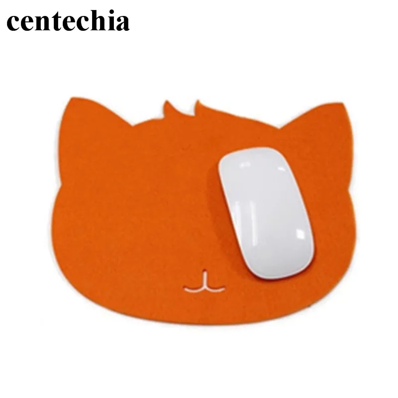 Универсальный Коврик для мыши с милым котиком войлочный коврик ноутбука игровой