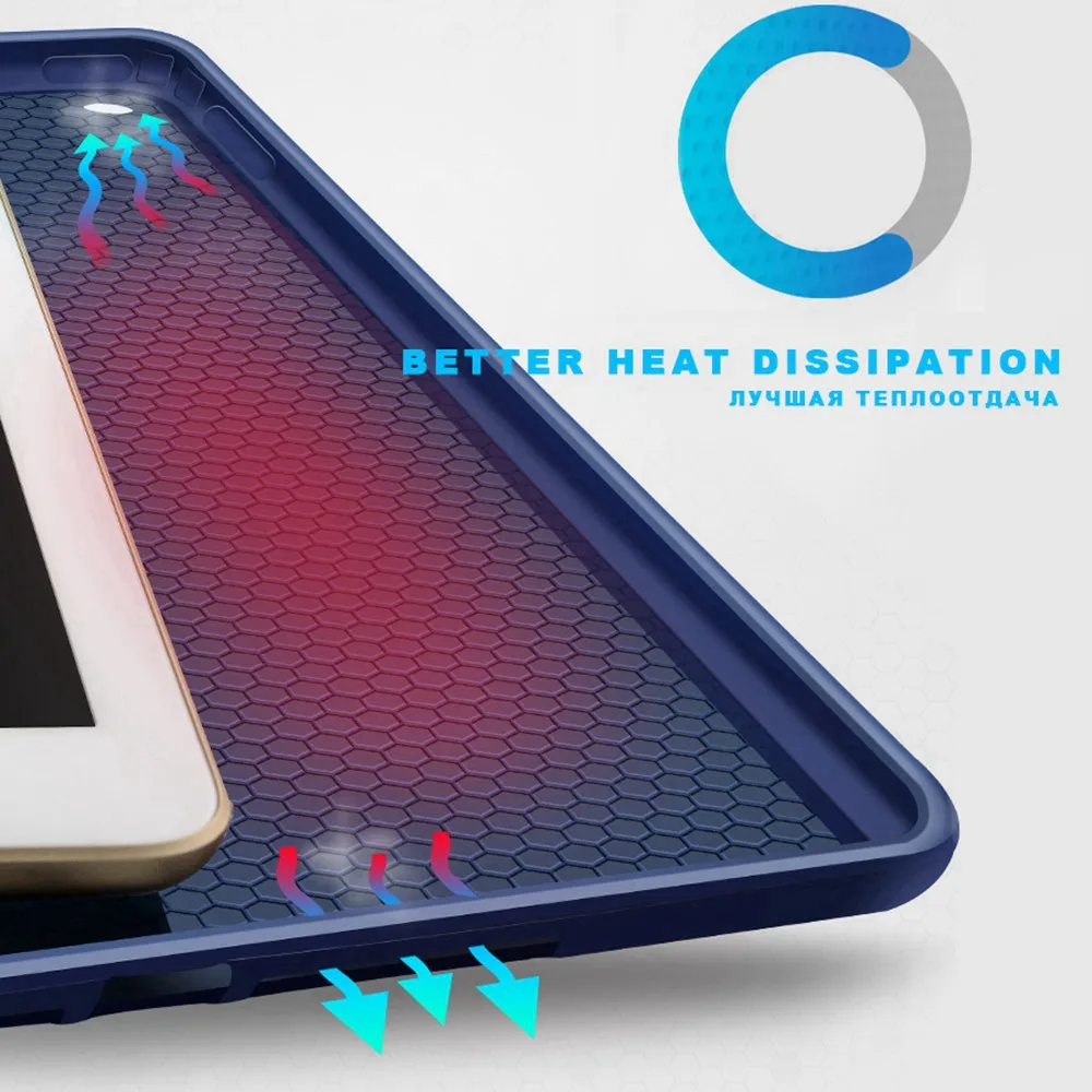 Для ipad Чехол Smart Cover для ipad Air 2 1 чехол силиконовый Пробуждение Авто Режим сна кожаный для ipad 9,7 чехол s 6