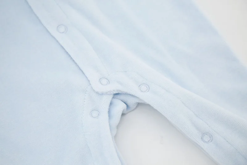 Детская одежда для детей 3-9 месяцев милый чехол сна мягкие велюровые комбинезоны