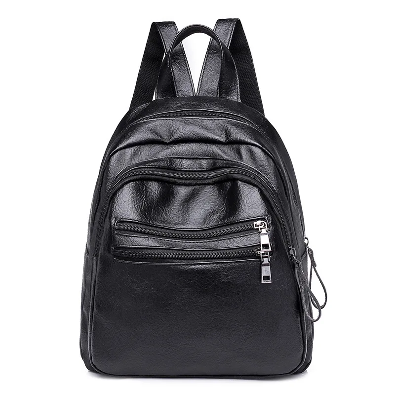 2018 Новый Искусственная кожа чистый цвет локомотив маленькая девочка школьная