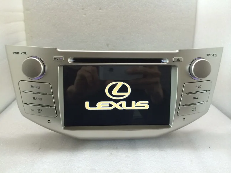 Автомобильный DVD двойной Corefor lexus rx350 rx400 h чистый андроид 6 0 1024*600 емкостный Экран 3G