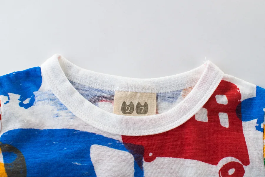 Футболка для мальчиков брендовая летняя футболка 100% хлопок детская одежда 2020|t