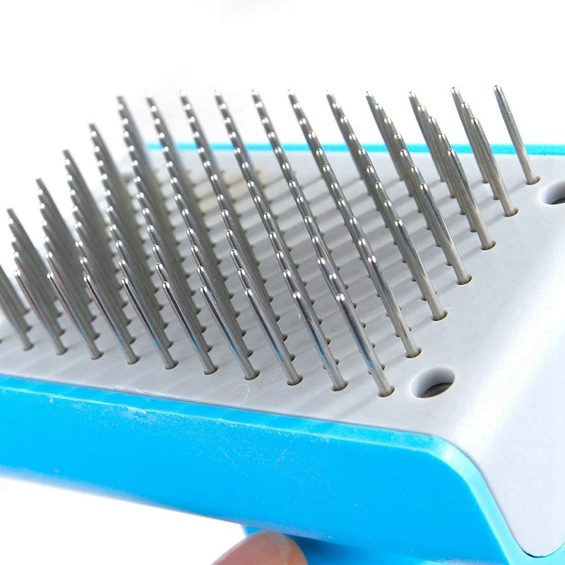 Гребни собака для удаления волос кошка Уход за щеткой Инструменты Съемная Щетка