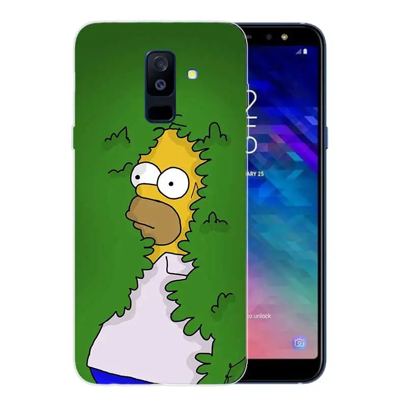 Мягкий ТПУ чехол для Samsung Galaxy A6 A8 Plus A5 A7 A9 Star 2018 A3 2017 A6S A8S |
