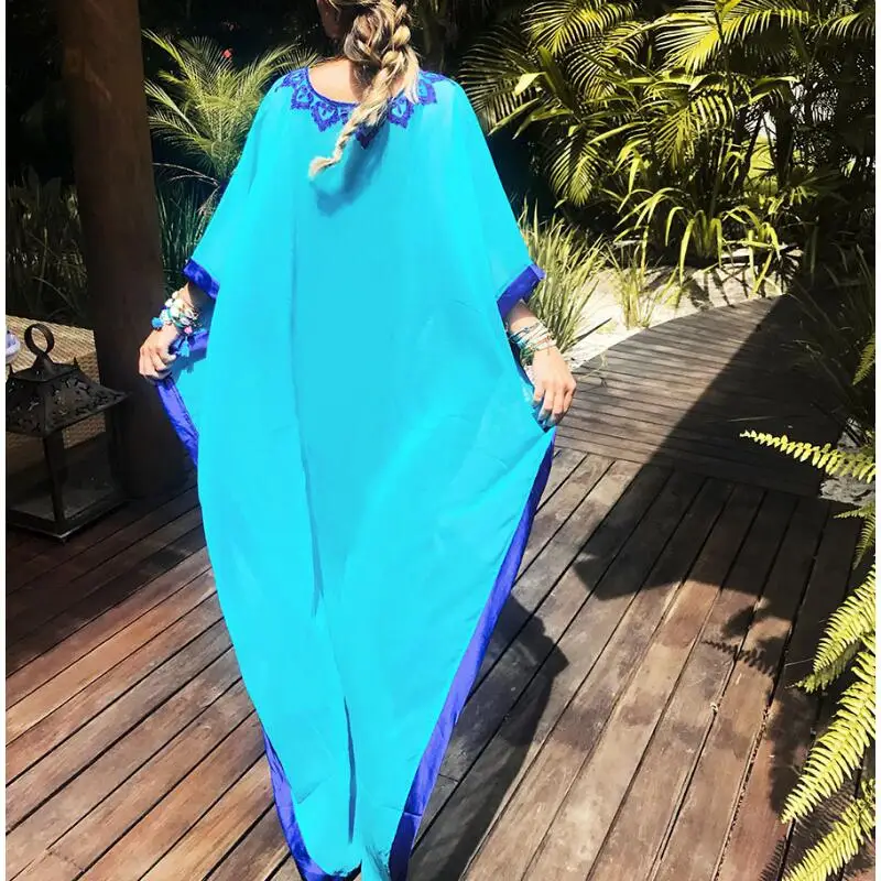 Новый запас Кафтан-Caftan Eid wear abayas как пляжная одежда пляжные накидки resortwear кафтан