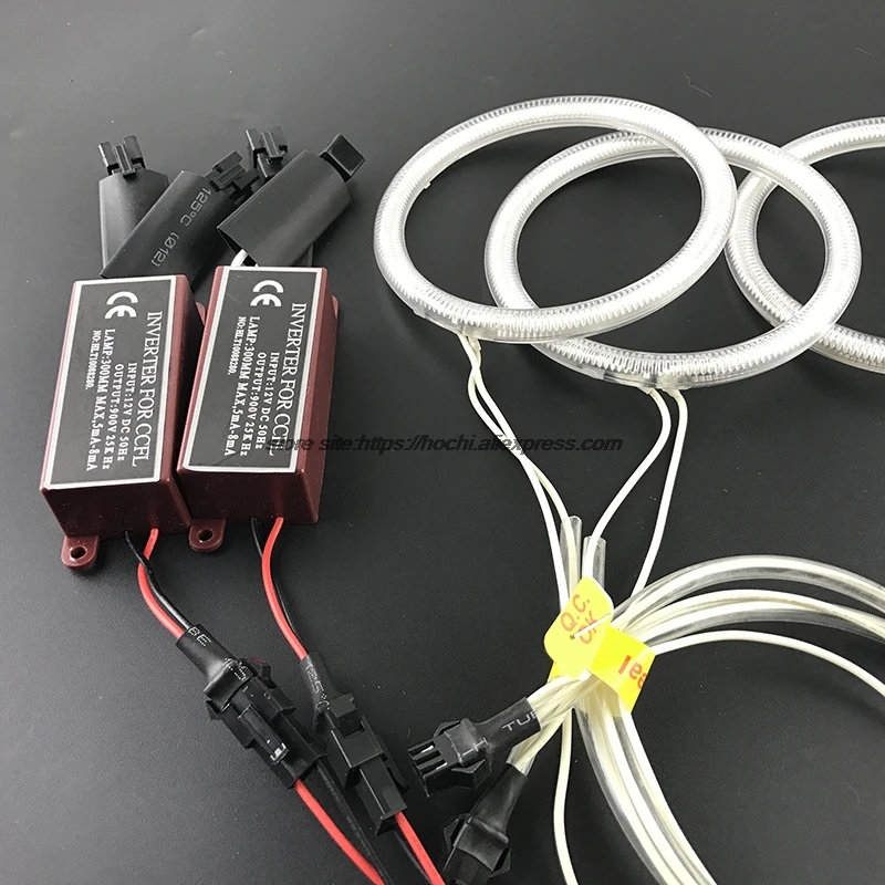 HochiTech ccfl комплект ангельских глаз белый 6000k гало кольца фары для BMW Z4 E85 2002 2003 2004 2005