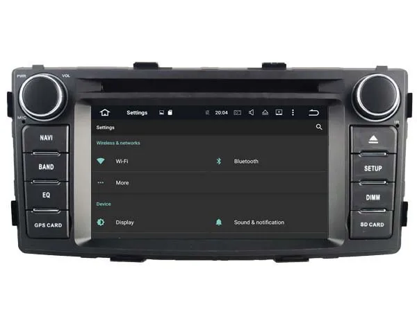 Android 8 0 автомобильный DVD gps для TOYOTA HILUX 2012 поддержка DVR wifi DSP DAB OBD Автомобильный
