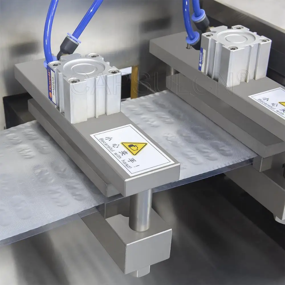 Флюоресцентная упаковочная блистерная машина компактная автоматическая для