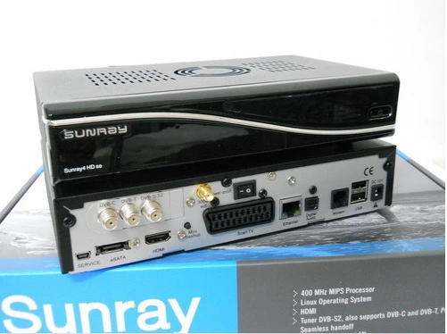 newest Sunray 800HD SE SR4 with Triple tuner Enigma2 Linux DVB-S(S2)/C/T+ 300M WIFI free shipping | Электроника