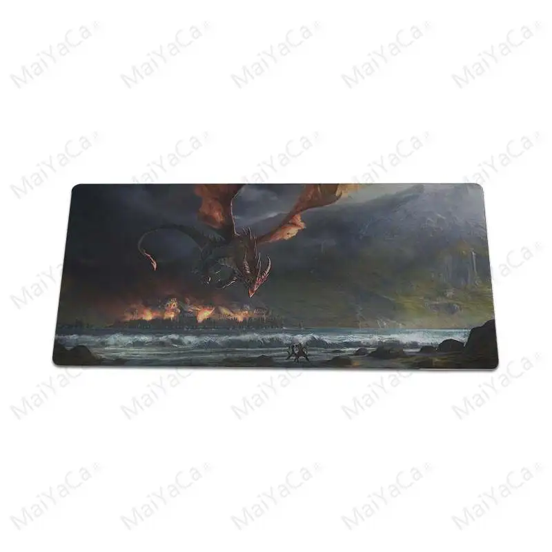 Yinuoda винтажные крутые игровые коврики с драконом Размер коврика для мыши 18x22 см