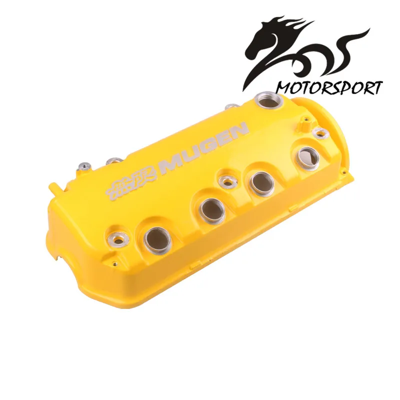 Золотой MUGEN Тип R рокер крышка клапанной коробки для Honda Civic D16Y8 D16Y7 VTEC SOHC - Цвет: Золотой