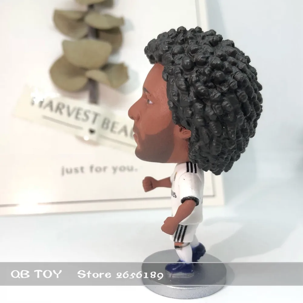 2019 Soccerwe dollsfootball stars 12 # Marcelo подвижные швы Смола Модель игрушки фигурка куклы