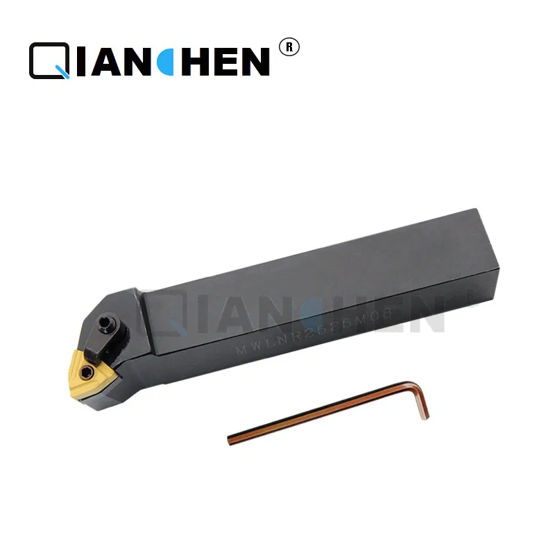 MWLNL/R 2525M06 2525M08M-type CNC lathe cutting tool external rest WNMG0604/0804insert Cylindrical bar | Инструменты