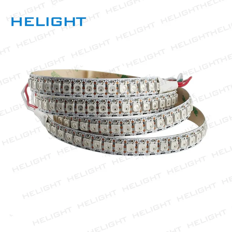 DC5V WS2812B 30/60/144 светодиодный/m пикселей/светодиодный s/m IC WS2812 светодиодный смарт