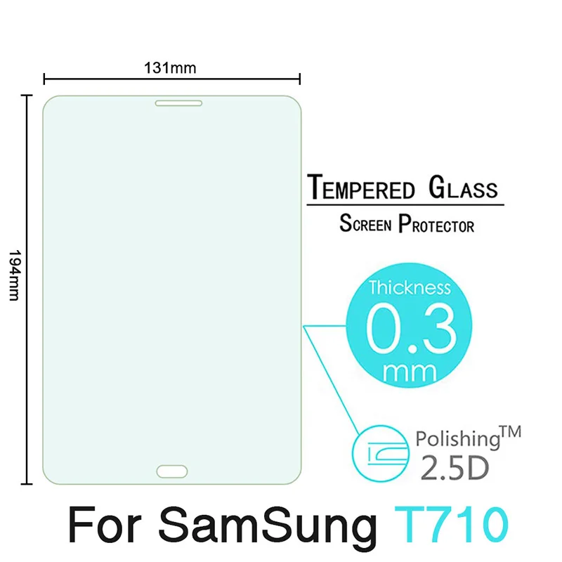 HD Премиум Закаленное стекло для Samsung Galaxy Tab S2 8 0 T710 T715 прозрачная защитная пленка