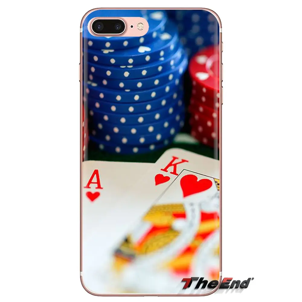 Мягкие прозрачные чехлы для LG Spirit Motorola Moto X4 E4 E5 G5 G5S G6 Z Z2 Z3 G2 G3 C Play Plus Mini Poker Game Pair Kings |