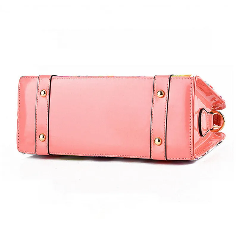 Женские сумки 2018 новые модные летние цепи женские мультфильм девушка печатных