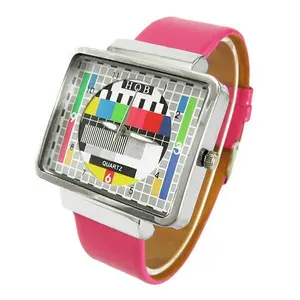 Часы женские прямоугольные с кожаным ремешком, модные студенческие наручные, для влюбленных, подарок на Рождество