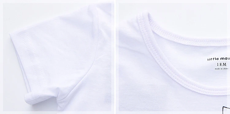 Хлопковая детская футболка + натуральные пеленки из бамбуковой ткани (18 месяцев/24