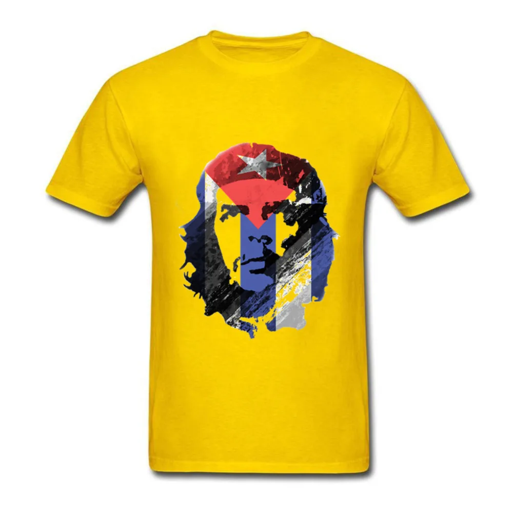 Забавные Для мужчин футболка Че Гевары Куба флаг Горячая Распродажа Camisetas Топы 2018