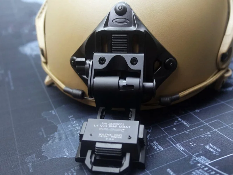 Металлический Уилкокс L4 G19 NVG быстро шлем Крепление низкий профиль 3 отверстия кожух для переноски Ночное видение оборудование подходит PVS15 PVS18 GPNVG18