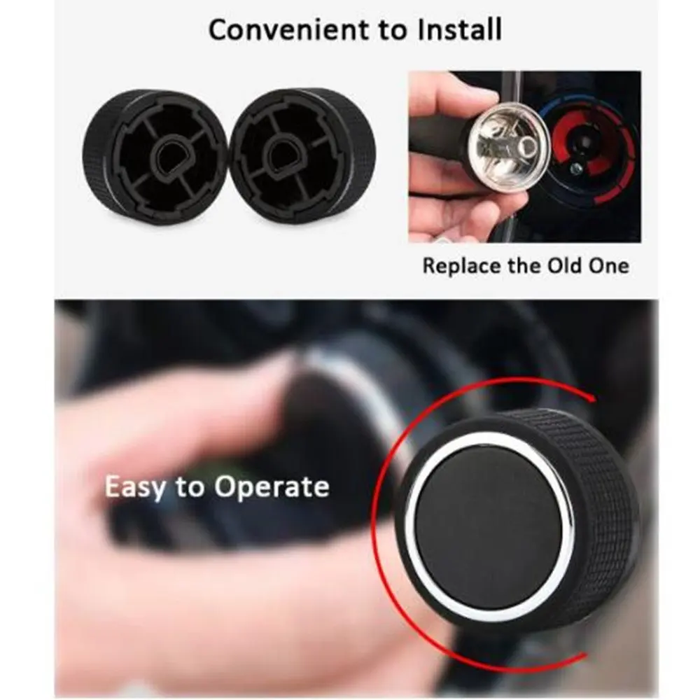 Ручки для автомобильного кондиционера регулятор температуры алюминиевый сплав