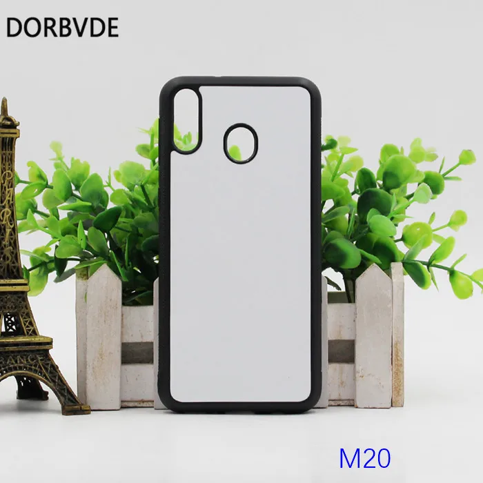 2D сублимационный чистый ТПУ + ПК резиновый чехол для Samsung M10 M20 M30 M40 M60 с