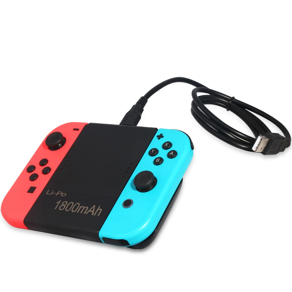 Перезаряжаемая док станция с ручкой держателем типа C для Nintendo Switch N NS Joy con колодки
