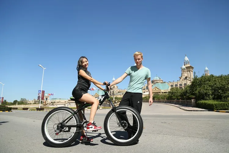 Оригинальный бренд X Front снегоход 7 21 24 27 скоростей 26 &quotFat Tire Дисковый Тормоз MTB