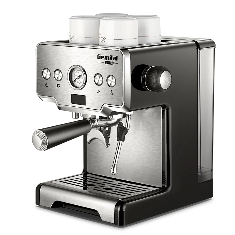 

15 Bar Italian Semi-automatic Coffee Maker Cappuccino Milk Bubble Maker Americano Espresso Coffee Machine for Home