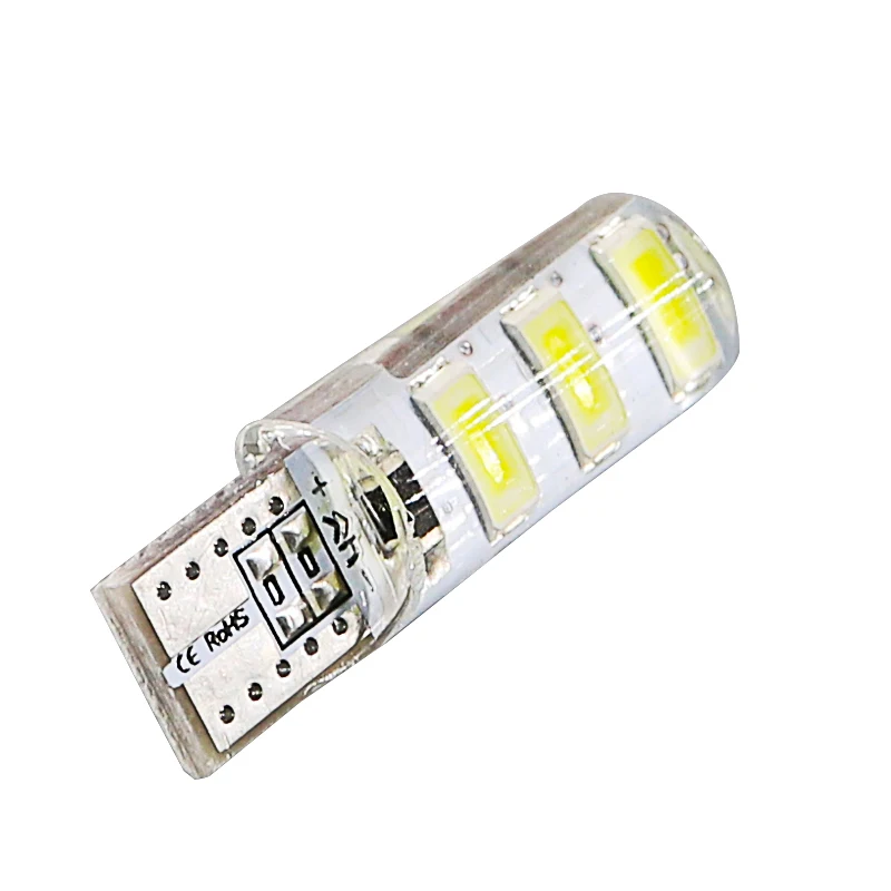 Hlxg 10 шт. t10 led w5w автомобильный светильник Автоматическая внутренняя светодиодная